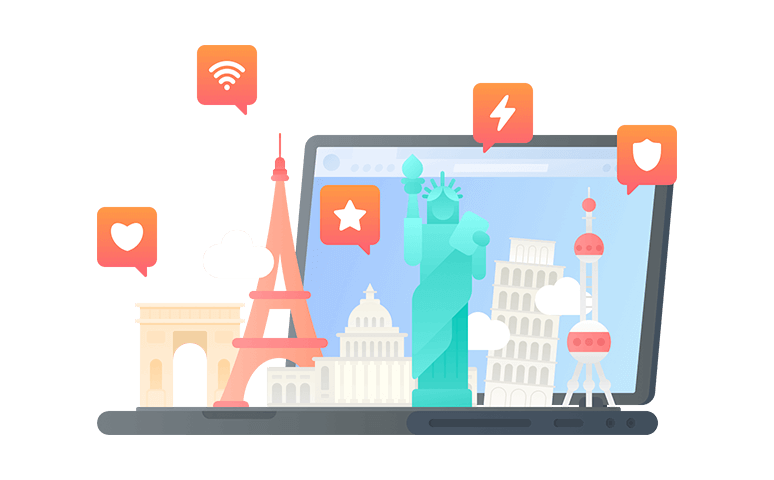 在瓜德罗普连接到中国的代理 - 大陆VPN