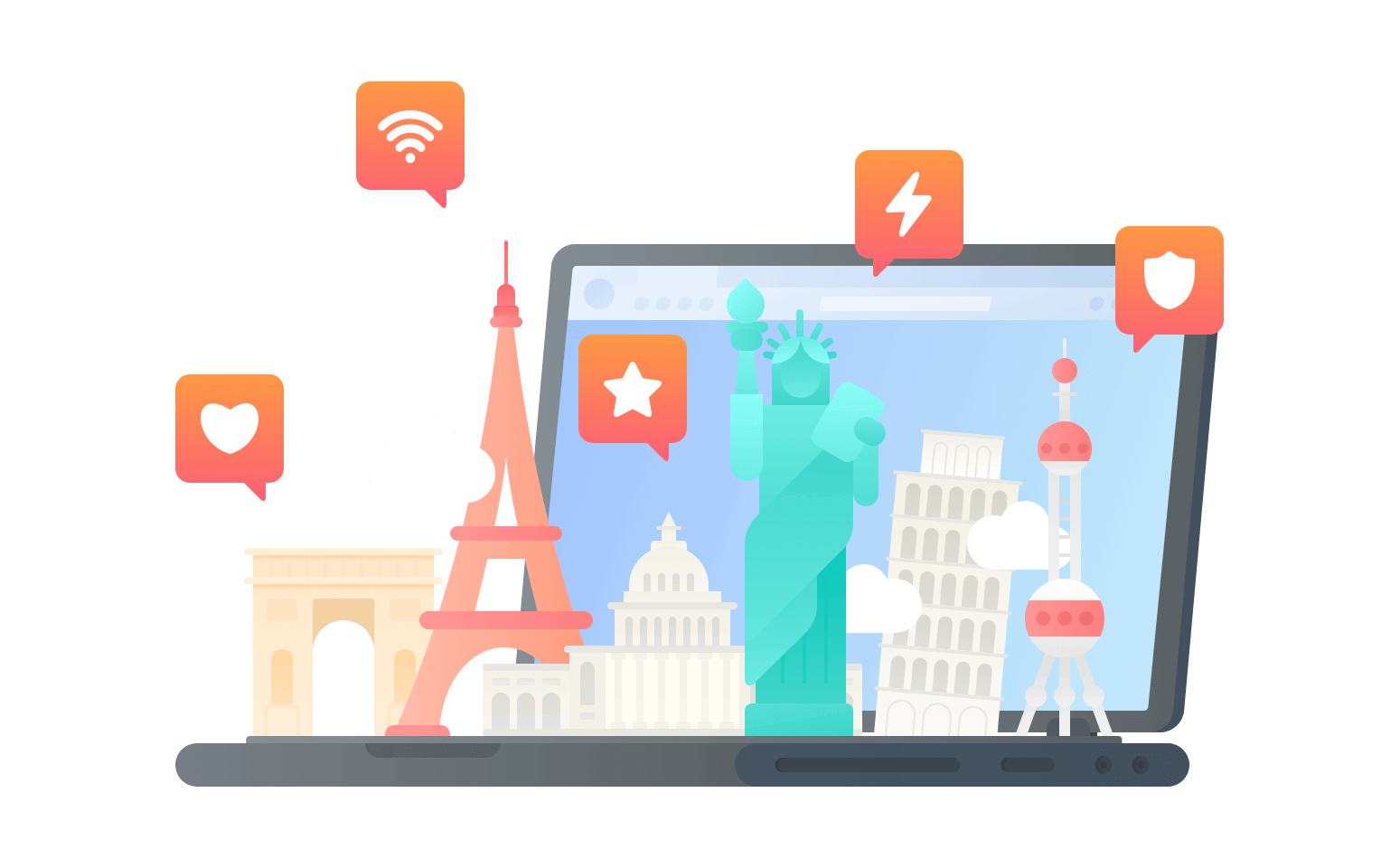 在瓜德罗普连接到中国的代理 - 大陆VPN